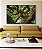 Duo de Quadros Árvore Tronco Galhos Folhas Verdes Natureza Canvas Moldura - Imagem 3