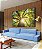 Quadro Horizontal Árvore Folhas Verdes Sol Céu Azul Canvas Moldura - Imagem 1