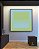 Quadro Quadrado Verde Menta Azul Bebê Abstrato Degradê Margem Canvas Moldura - Imagem 5
