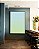 Quadro Vertical Abstrato Degradê Azul Bebê Verde Menta Canvas Moldura - Imagem 5