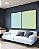 Duo de Quadros Abstrato Degradê Azul Bebê Verde Menta Canvas Moldura - Imagem 2
