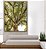 Quadro Vertical Copa de Árvore Céu Claro Natureza Canvas Moldura - Imagem 5
