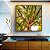 Quadro Quadrado Copa de Árvore Céu Claro Natureza Canvas Moldura - Imagem 2