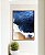 Quadro Vertical Mar Azul Profundo Praia Natureza Canvas Moldura - Imagem 5