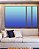 Trio de Quadros Estilizados Degradê Abstrato Cores Azul Cobalto Turquesa Canvas Moldura - Imagem 5