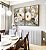 Duo de Quadros Flores Brancas Dourado Turquesa Delicadas Canvas Moldura - Imagem 4