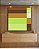 Quadro Quadrado Verde Bronze Marrom Abstrato Geométrico Canvas Moldura - Imagem 4