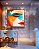 Quadro Quadrado Rosto de Mulher Efeito Pintura Abstrata Cores Canvas Moldura - Imagem 2