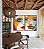 Duo de Quadros Rosto de Mulher Efeito Pintura Abstrata Cores Canvas Moldura - Imagem 4