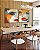 Duo de Quadros Quadrados Rosto de Mulher Efeito Pintura Abstrata Cores Canvas Moldura - Imagem 4