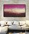 Quadro Horizontal Abstrato Rosa Bege Vinho Efeito Pintura Canvas Moldura - Imagem 2