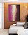 Quadro Vertical Abstrato Rosa Bege Vinho Efeito Pintura Canvas Moldura - Imagem 4