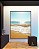 Quadro Vertical Mar Turquesa Sol Claro Vivo Praia Canvas Moldura - Imagem 4