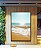 Quadro Vertical Mar Turquesa Sol Claro Vivo Praia Canvas Moldura - Imagem 2