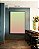 Quadro Vertical Abstrato Degradê Rosa Salmão Verde Menta Canvas Moldura - Imagem 5