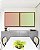 Duo de Quadros Quadrados Abstrato Degradê Rosa Salmão Verde Menta Canvas Moldura - Imagem 2