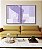 Duo de Quadros Abstrato Listras Roxo Lavanda Geométrico Canvas Moldura - Imagem 2