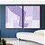 Duo de Quadros Abstrato Listras Roxo Lavanda Geométrico Canvas Moldura - Imagem 5