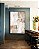 Quadro Vertical Abstrato Concreto Cinza Arte Canvas Moldura - Imagem 5