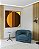 Quadro Quadrado Abstrato Geométrico Amarelo Ouro Chocolate Arte Canvas Moldura - Imagem 5