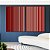 Duo de Quadros Abstrato Degradê Listras Vermelho Carmim Salmão Canvas Moldura - Imagem 5