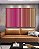 Quadro Horizontal Abstrato Degradê Listras Rosa Choque Bege Caramelo Canvas Moldura - Imagem 4