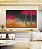 Trio de Quadros Estilizados Abstrato Rosa Choque Cinza Chumbo Caramelo Canvas Moldura - Imagem 5