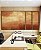 Trio de Quadros Estilizados Abstrato Marrom Terra Bronze Caramelo Textura Canvas Moldura - Imagem 4