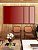 Trio de Quadros Estilizados Abstrato Degradê Vermelho Carmim Rosa Salmão Canvas Moldura - Imagem 3