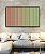 Quadro Horizontal Abstrato Degradê Listras Rosa Salmão Verde Menta Canvas Moldura - Imagem 1