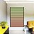 Quadro Vertical Abstrato Degradê Listras Rosa Salmão Verde Menta Canvas Moldura - Imagem 4