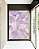 Quadro Vertical Abstrato Mosaico Roxo Lavanda Rosa Branco Canvas Moldura - Imagem 5