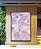 Quadro Vertical Abstrato Mosaico Roxo Lavanda Rosa Branco Canvas Moldura - Imagem 4