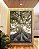 Quadro Vertical Árvore Folhas Verde Luzes do Sol Natureza Canvas Moldura - Imagem 3