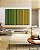 Quadro Horizontal Abstrato Degradê Listras Verde Esmeralda Amarelo Ouro Canvas Moldura - Imagem 5