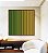 Quadro Quadrado Abstrato Degradê Listras Verde Esmeralda Amarelo Ouro Canvas Moldura - Imagem 3