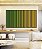 Trio de Quadros Estilizados Abstrato Degradê Listras Verde Esmeralda Amarelo Ouro Canvas Moldura - Imagem 5