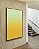 Quadro Vertical Abstrato Degradê Amarelo Ouro Verde Menta Canvas Moldura - Imagem 2