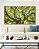 Quadro Horizontal Copa de Árvore Galhos Folhas Verde Vivo Natureza Canvas Moldura - Imagem 3