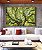 Quadro Horizontal Copa de Árvore Galhos Folhas Verde Vivo Natureza Canvas Moldura - Imagem 4