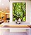 Quadro Vertical Copa de Árvore Galhos Folhas Verde Vivo Natureza Canvas Moldura - Imagem 5