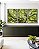 Trio de Quadros Copa de Árvore Galhos Folhas Verde Vivo Natureza Canvas Moldura - Imagem 1