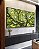 Trio de Quadros Copa de Árvore Galhos Folhas Verde Vivo Natureza Canvas Moldura - Imagem 2