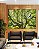 Duo de Quadros Copa de Árvore Galhos Folhas Verde Vivo Natureza Canvas Moldura - Imagem 1
