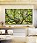 Trio de Quadros Estilizados Copa de Árvore Galhos Folhas Verde Vivo Natureza Canvas Moldura - Imagem 5