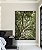 Quadro Vertical Floresta Copa de Árvore Folhas Verdes Natureza Canvas Moldura - Imagem 3