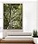 Quadro Vertical Floresta Copa de Árvore Folhas Verdes Natureza Canvas Moldura - Imagem 4