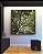 Quadro Quadrado Floresta Copa de Árvore Folhas Verdes Natureza Canvas Moldura - Imagem 3
