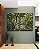 Duo de Quadros Floresta Copa de Árvore Folhas Verdes Natureza Canvas Moldura - Imagem 4