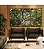 Trio de Quadros Estilizados Floresta Copa de Árvore Folhagem Canvas Moldura - Imagem 2